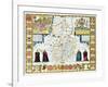 Cambridgeshire-John Speed-Framed Giclee Print