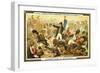 Cambronne at the Battle of Waterloo, 18 June, 1815-null-Framed Giclee Print