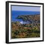 Camden Harbour, Camden Hills State Park, Maine, New England, USA-Roy Rainford-Framed Photographic Print