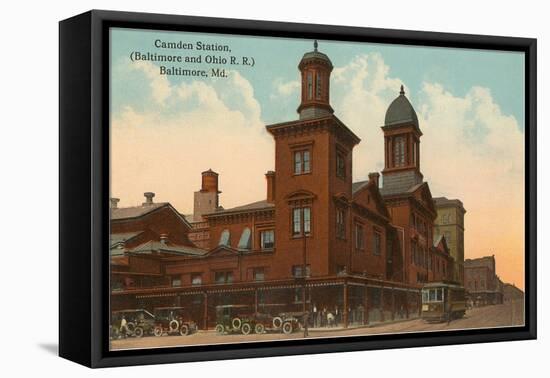 Camden Station, Baltimore, Maryland-null-Framed Stretched Canvas