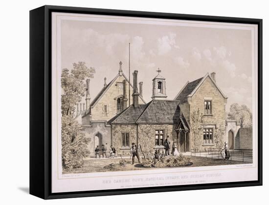 Camden Town Sunday School, London, C1870-E Walker-Framed Stretched Canvas