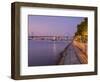 Camden Waterfront and Ben Franklin Bridge, City of Camden, New Jersey-Richard Cummins-Framed Photographic Print