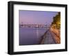 Camden Waterfront and Ben Franklin Bridge, City of Camden, New Jersey-Richard Cummins-Framed Photographic Print