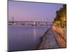 Camden Waterfront and Ben Franklin Bridge, City of Camden, New Jersey-Richard Cummins-Mounted Photographic Print