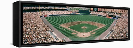 Camden Yards Baseball Field Baltimore, MD-null-Framed Stretched Canvas