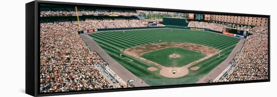 Camden Yards Baseball Field Baltimore, MD-null-Framed Stretched Canvas