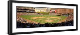 Camden Yards Baseball Game Baltimore Maryland, USA-null-Framed Photographic Print