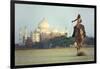 Camel And Taj Mahal-Charles Bowman-Framed Photographic Print