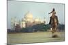 Camel And Taj Mahal-Charles Bowman-Mounted Photographic Print