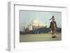 Camel And Taj Mahal-Charles Bowman-Framed Photographic Print