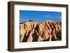 Camel and the Cameleer on the Rock and Tuff Formations of Cappadocia Which Creates Very Nice Patter-Yavuz Sariyildiz-Framed Photographic Print