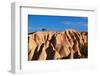 Camel and the Cameleer on the Rock and Tuff Formations of Cappadocia Which Creates Very Nice Patter-Yavuz Sariyildiz-Framed Photographic Print