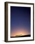 Camel Caravan Silhouette at Dawn, Silk Road, China-Keren Su-Framed Photographic Print