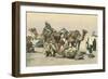 Camel Caravan-null-Framed Premium Giclee Print