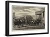 Camel-Carriage Used by the Lieutenant-Governor of the Punjaub-null-Framed Giclee Print