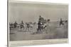 Camel Corps at Wadi Halfeh, Upper Egypt-null-Stretched Canvas