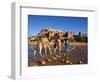 Camel Driver, Ait Benhaddou, Atlas Mountains, Morocco, Mr-Doug Pearson-Framed Photographic Print