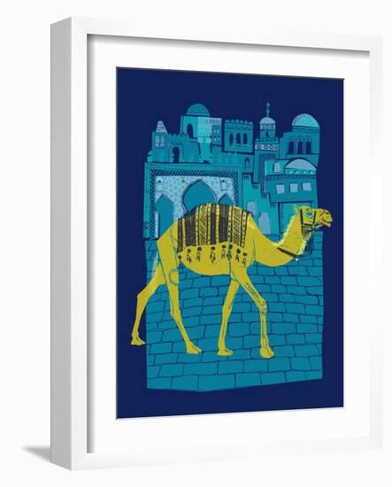 Camel Fes-null-Framed Giclee Print