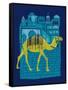 Camel Fes-null-Framed Stretched Canvas