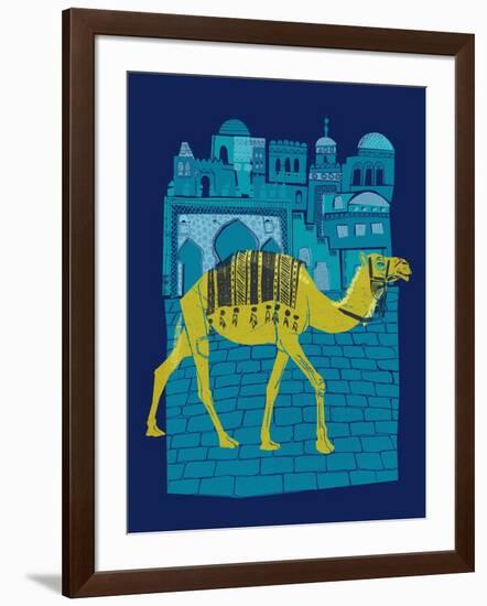 Camel Fes-null-Framed Giclee Print