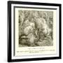 Camel Going Through a "Needle's Eye"-null-Framed Giclee Print