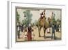 Camel, Jardin D'Acclimation, Paris-null-Framed Giclee Print