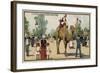 Camel, Jardin D'Acclimation, Paris-null-Framed Giclee Print