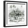 Camel Mill, from Travels in Africa by J.F Elton, 1879-null-Framed Giclee Print