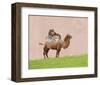 Camel on Pink-Brooke T. Ryan-Framed Art Print