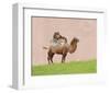 Camel on Pink-Brooke T. Ryan-Framed Art Print