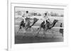 Camel Race in Saudi Arabia in Honour of Queen Elizabeth Ii's Visit to To the Middle East, 1979-null-Framed Photo