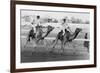 Camel Race in Saudi Arabia in Honour of Queen Elizabeth Ii's Visit to To the Middle East, 1979-null-Framed Photo