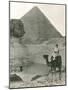 Camel Ride at the Sphinx and Pyramids-null-Mounted Photo