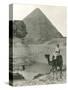 Camel Ride at the Sphinx and Pyramids-null-Stretched Canvas