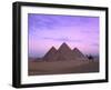 Camel Rider at Giza Pyramids, Giza, UNESCO World Heritage Site, Cairo, Egypt, North Africa, Africa-Nigel Francis-Framed Photographic Print