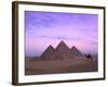 Camel Rider at Giza Pyramids, Giza, UNESCO World Heritage Site, Cairo, Egypt, North Africa, Africa-Nigel Francis-Framed Photographic Print