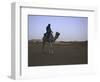 Camel Riding, Morocco-Michael Brown-Framed Photographic Print
