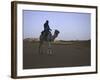 Camel Riding, Morocco-Michael Brown-Framed Photographic Print