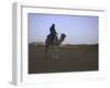 Camel Riding, Morocco-Michael Brown-Framed Photographic Print