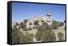 Camel Rock, Near Santa Fe, New Mexico, USA-Walter Rawlings-Framed Stretched Canvas