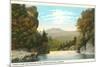 Camel's Hump, Winooski River, Vermont-null-Mounted Premium Giclee Print