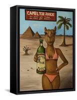 Camel Toe Juice-Leah Saulnier-Framed Stretched Canvas