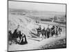 Camel Tour, Giza, Egypt, C1920S-C1930S-null-Mounted Giclee Print