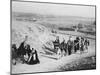 Camel Tour, Giza, Egypt, C1920S-C1930S-null-Mounted Giclee Print