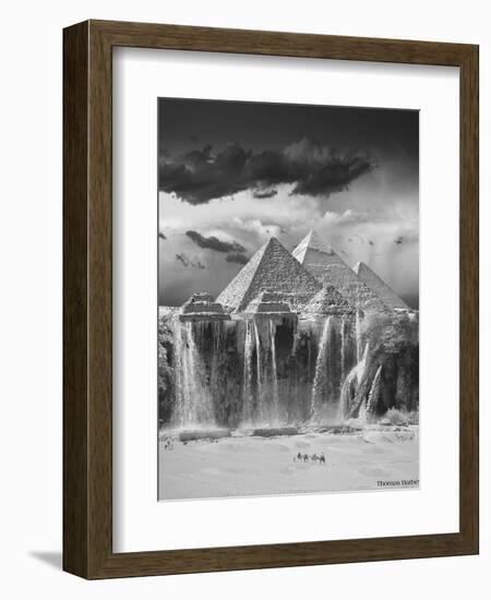 Camel Wash Station-Thomas Barbey-Framed Giclee Print