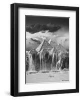 Camel Wash Station-Thomas Barbey-Framed Giclee Print