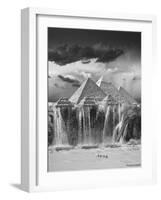 Camel Wash Station-Thomas Barbey-Framed Giclee Print