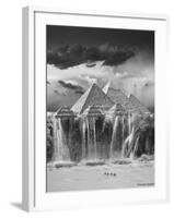 Camel Wash Station-Thomas Barbey-Framed Giclee Print