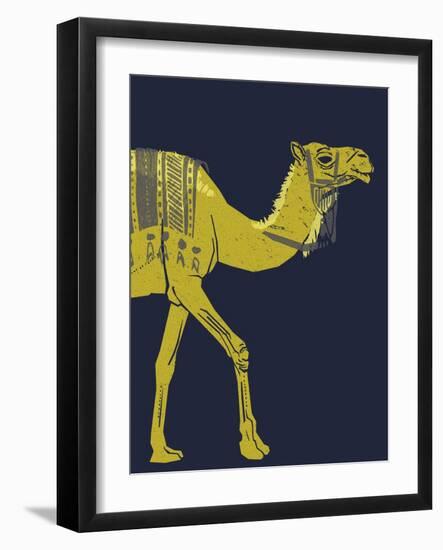 Camel-null-Framed Giclee Print