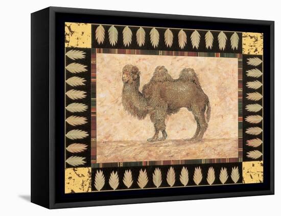 Camel-Pamela Gladding-Framed Stretched Canvas